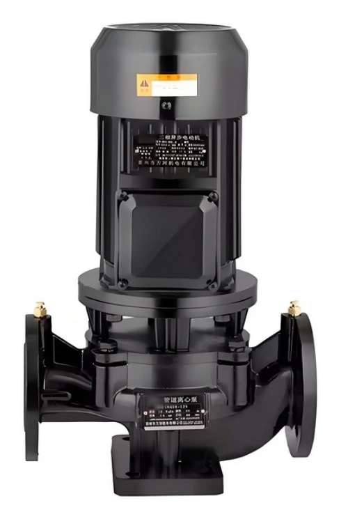 High Head Vertical Inline Pipeline Pump For Municipal Water Supply & Drainage factory